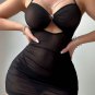 Got My Ex Calling Mesh Chemise