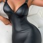 Bold Retaliation Wet Look Chemise