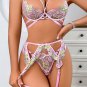 Secret Garden Embroidered Bra Set