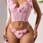 Evangeline Applique Bra Set