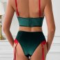 Women Christmas Lingerie Set 2 Piece Sexy Santa Bra Set