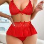 Delicate Romance Lace Bra and Skirt Set