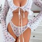 Garden Temptation Crop Top and Panty Set