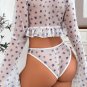 Garden Temptation Crop Top and Panty Set
