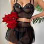 Secret Affair Mesh Skirt Set