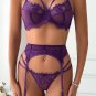 Perpetual Bliss Eyelash Lace Bra Set