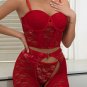 Burning Desire Bra Set