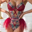 Floral Delight Lace Teddy