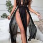Seductive Flyaway Gown Set