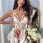 Midnight Bloom Floral Romper