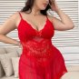 Plus Size Lovely Lace Babydoll