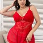 Plus Size Lovely Lace Babydoll