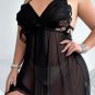 Plus Size Tempting Desire Babydoll Set