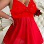 Plus Size Flirtatious Allure Babydoll Set