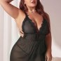 Plus Size Alluring Danger Babydoll Set