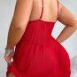 Plus Size Lace Romance Babydoll Set