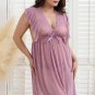 Plus Size Women's Lingerie Lace Babydoll Chemise Mesh Sleepwear Outfits