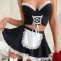 Sexy Lingerie Cosplay Lingerie Set Contrast Lace Maid Costume Set