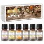 6pcs/set Fragrance Oil Gift Kit Coffee Bakery Harvest Spice Pumpkin Pie Forest Pine