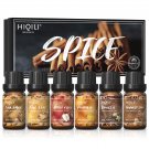 Spice Fragrance Oils, TOP 6 Gift Set, 100% Pure Perfume Oil