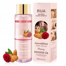 Massage Oil for Relaxing, Almond and Rose 8.6 Fl.oz
