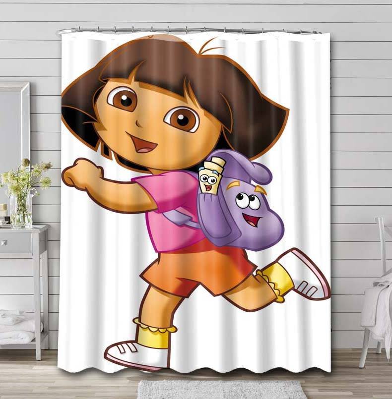 Dora the Explorer Shower Curtain Rod Rail Sets