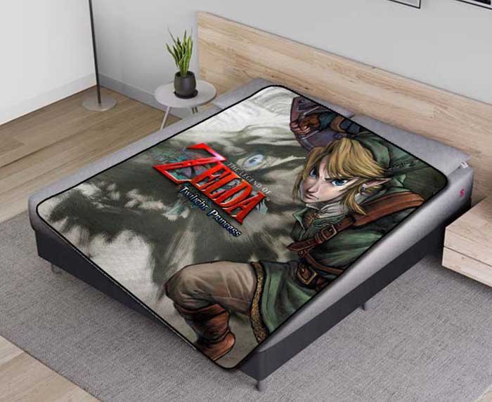 The Legend of Zelda Twilight Princess Fleece Blanket Quilt