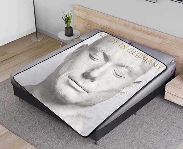 Rammstein Made In Germany Fleece Blanket Quilt