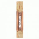 Judaica Stone & Brass Scroll Jewish Mezuzah