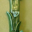 Blue Tulips Mezuzah