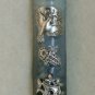 Silver Peace Symbols Mezuzah