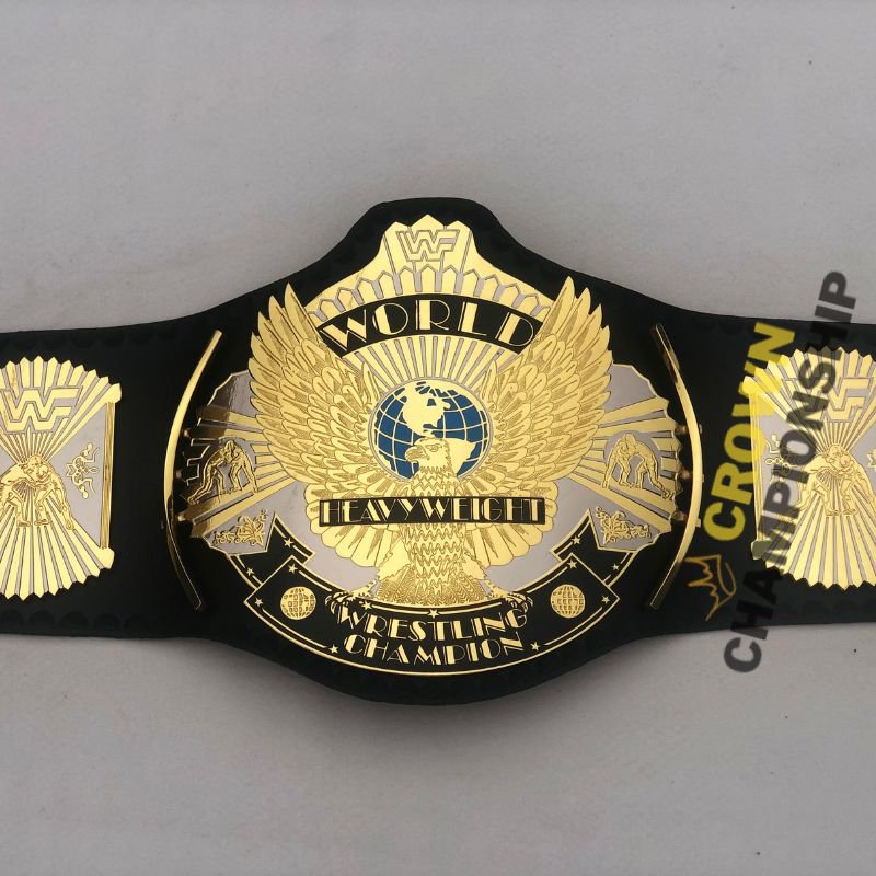WWF Winged Eagle Championship Belt Dual Plated