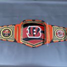 Custom Cincinnati Bengals Championship Wrestling Belt