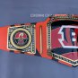 Custom Cincinnati Bengals Championship Wrestling Belt