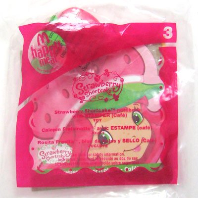 McDonalds Happy Meal Strawberry Shortcake Notebook #3
