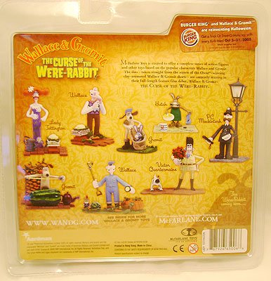 Wallace & Gromit Were-Rabbit LADY TOTTINGTON Figure MIB