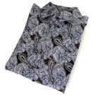 Banana Republic Brown & Blue Paisley Vintage Button-Front Shirt