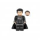 Black Suit Superman Figure XH1696 DC Comics Compatible Construction Toy Superhero