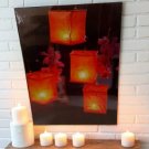 LED Lighted Lanterns Canvas Wall Art