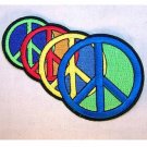 Vibrant Peace Symbol Patch