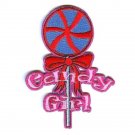 Candy Girl Lollipop Design Patch