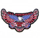 All-American Girl Embroidered Patch