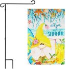 Garden Flag Stand & 12x18 Double-Sided All You Need Is Summer Gnome Garden Flag Combo