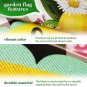 Garden Flag Stand & 12x18 Double-Sided Welcome Bird Fruit Wreath Garden Flag Combo
