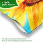 Garden Flag Stand & 12x18 Double-Sided Welcome Sunflowers Garden Flag Combo