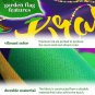 Garden Flag Stand & 12x18 Double-Sided Mardi Gras Masquerade Mask Garden Flag Combo