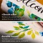 Garden Flag Stand & 12x18 Double-Sided Welcome Elegant Floral Garden Flag Combo