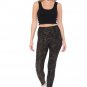 Yoga Style High Waist Multi Print Knit Leggings One Size