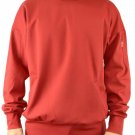 Mens Oversized Long Sleeve Pullover Sweatshirt Zipper Sleeve Detail