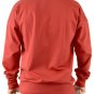 Mens Oversized Long Sleeve Pullover Sweatshirt Zipper Sleeve Detail